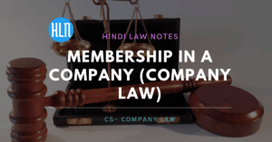 Membership Company Act 2013